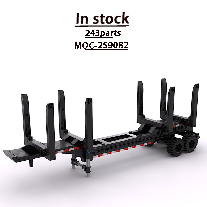 Urban Farming And Urban Agriculture - MOC-259082 都市農場農業伐採トレーラービルディングブロックモデル 243 パーツ男の子子供の誕生日ビルディングブロックおもちゃギフト