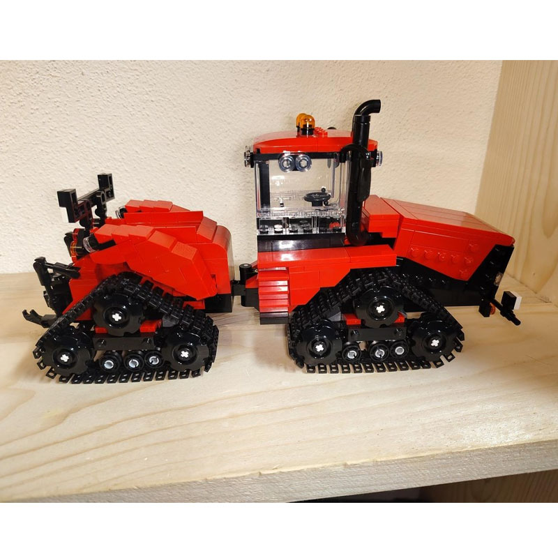 Urban Farming And Urban Agriculture - MOC-260750 都市農場農業用トラクター ビルディングブロックモデル、793パーツ、MOC 男の子子供の誕生日おもちゃギフト