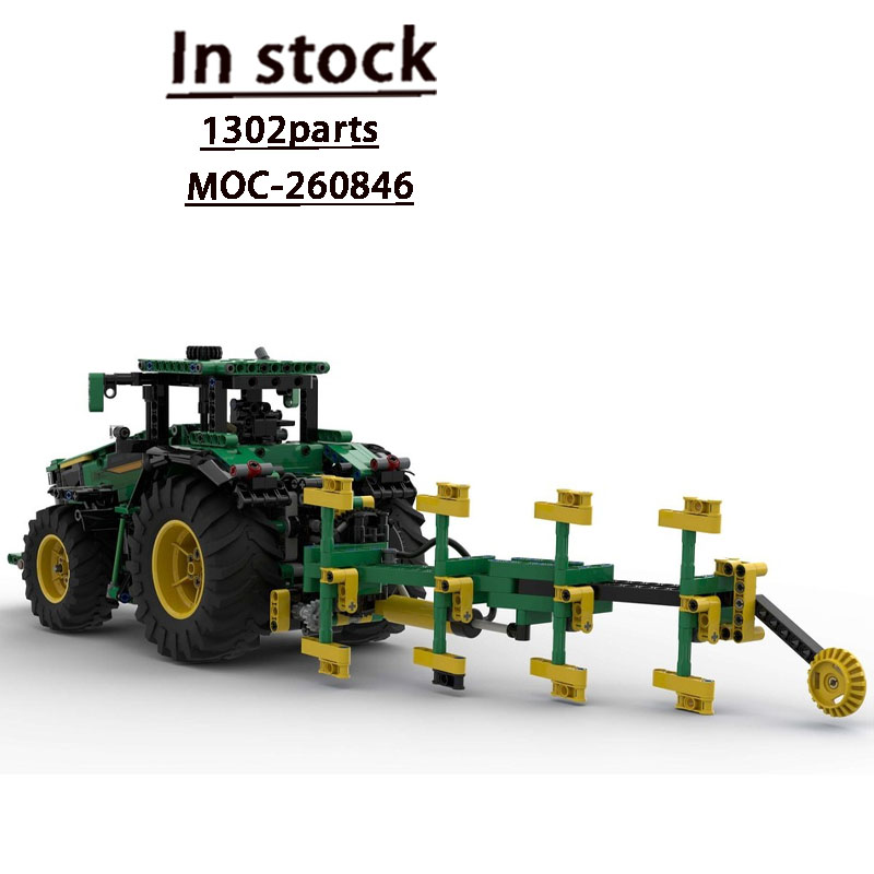 Urban Farming Model - MOC-260846 都市農場農業ビジネス農業プラウトラクタービルディングブロックモデル 1302 パーツ MOC 男の子子供の誕生日おもちゃギフト