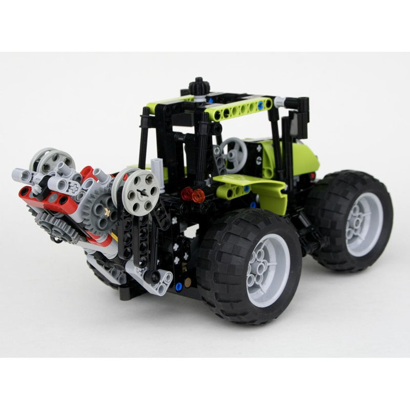 Urban Farming And Urban Agriculture - MOC-4933 都市農場農業トラクター ビルディングブロックモデル 577 パーツ MOC