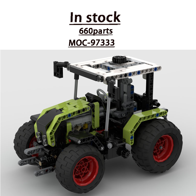 MOC-97333 都市農場農業トラクター ビルディングブロ - Urban Farming And Urban Agriculture のレビューと価格
