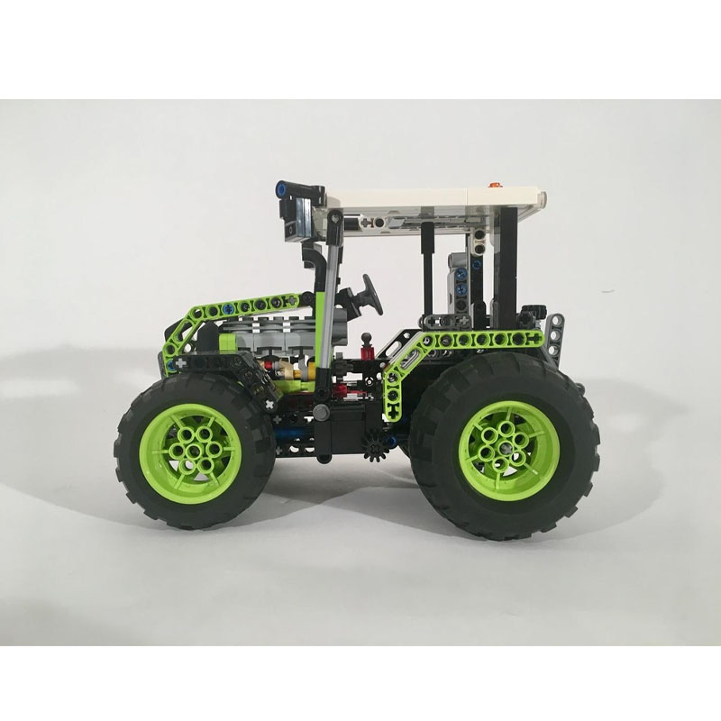 MOC-97333 都市農場農業トラクター ビルディングブロ - Urban Farming And Urban Agriculture のレビューと価格