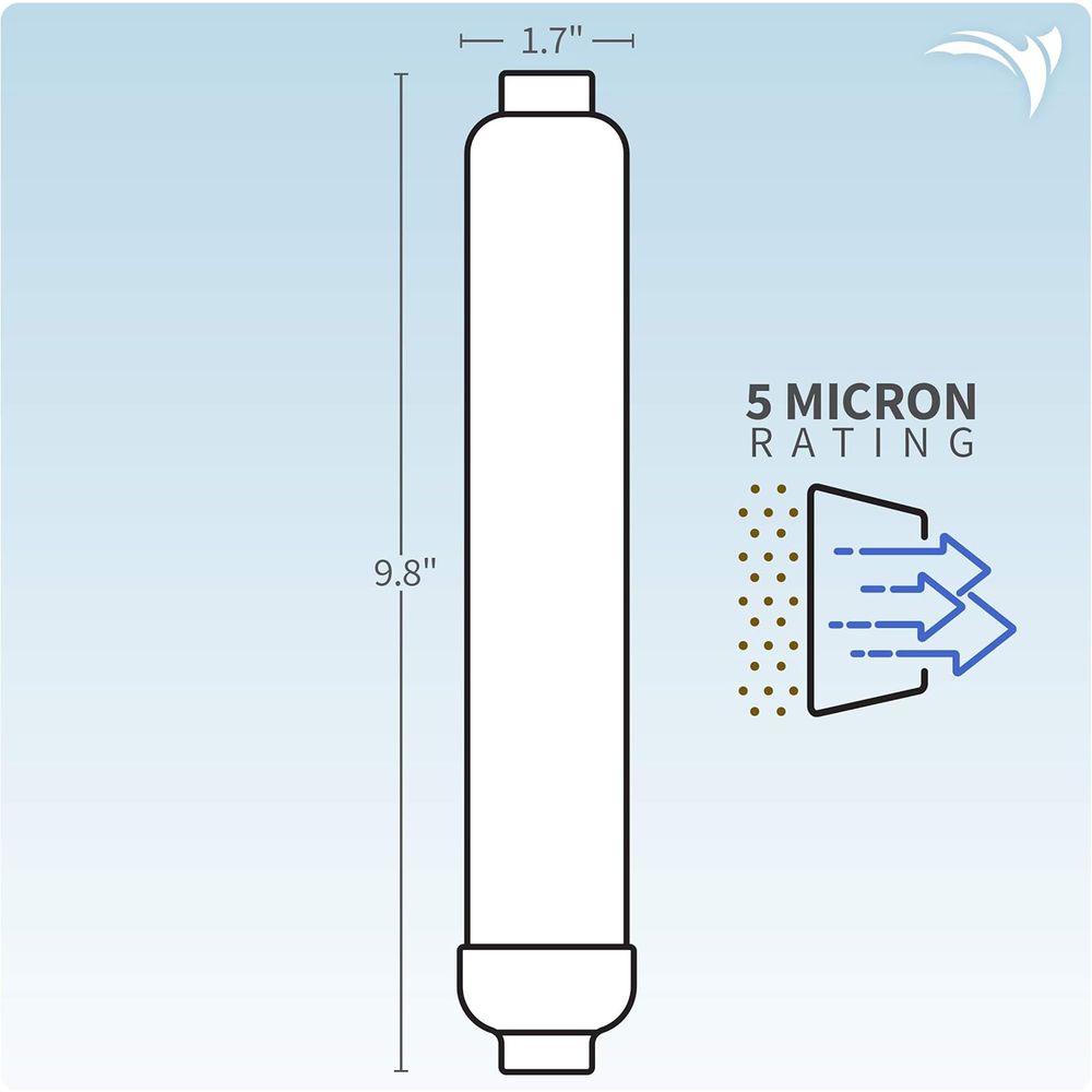 水槽用インラインカーボンフィルター交換カートリッジまたはRO - Carbon Filter Inline のレビューと価格
