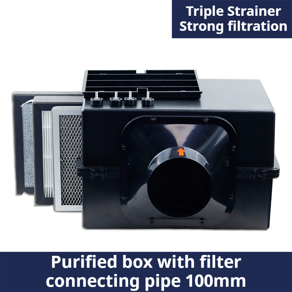 新鮮空気吸気インラインフィルターボックス（プレフィルター、活 - Carbon Filter Inline のレビューと価格
